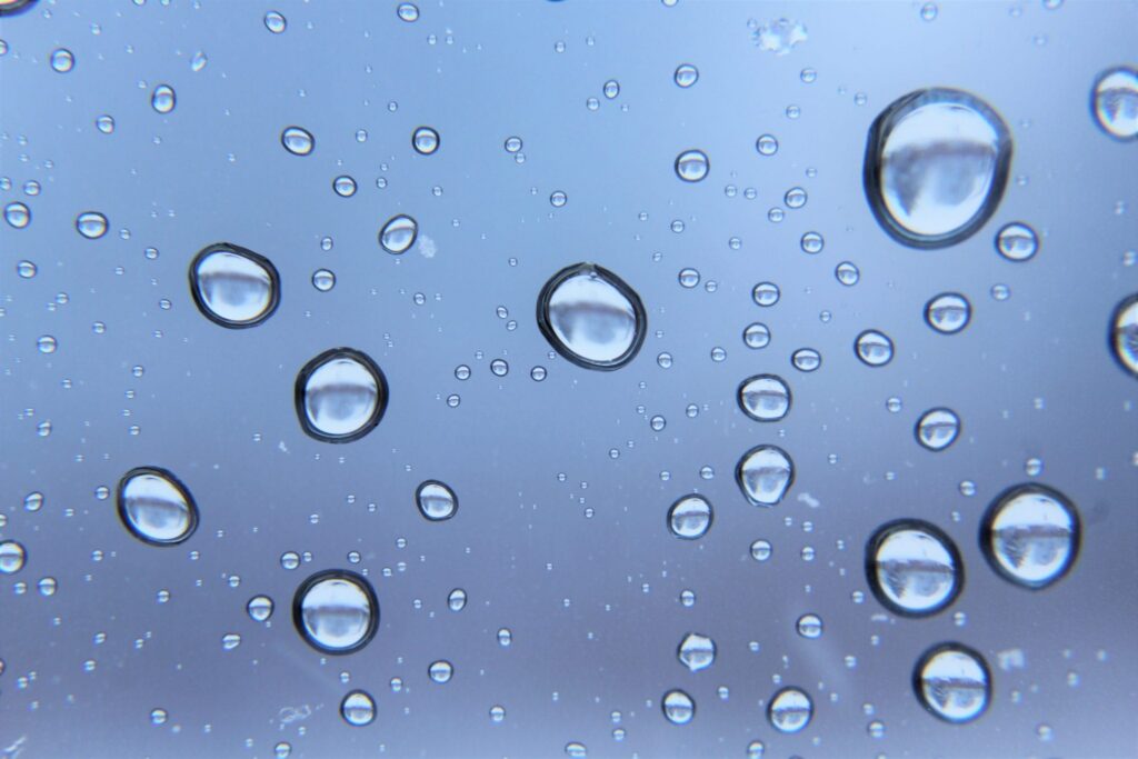 Water droplet background