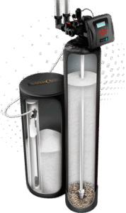 Water Conditioner cutaway graphic