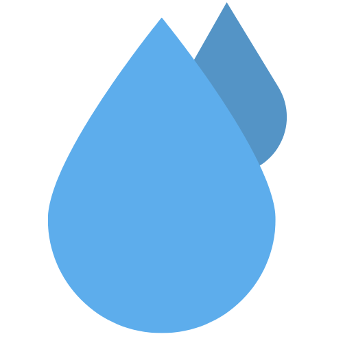 Water drops icon